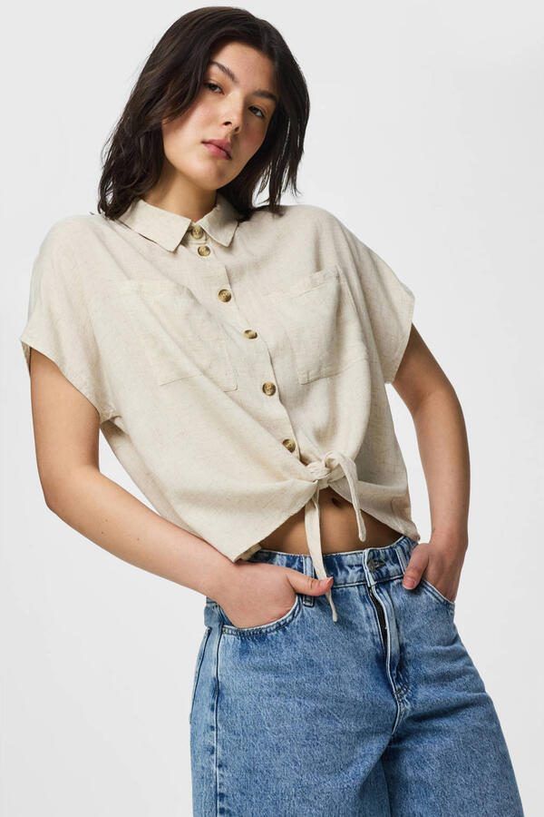 PIECES blouse beige - Foto 3