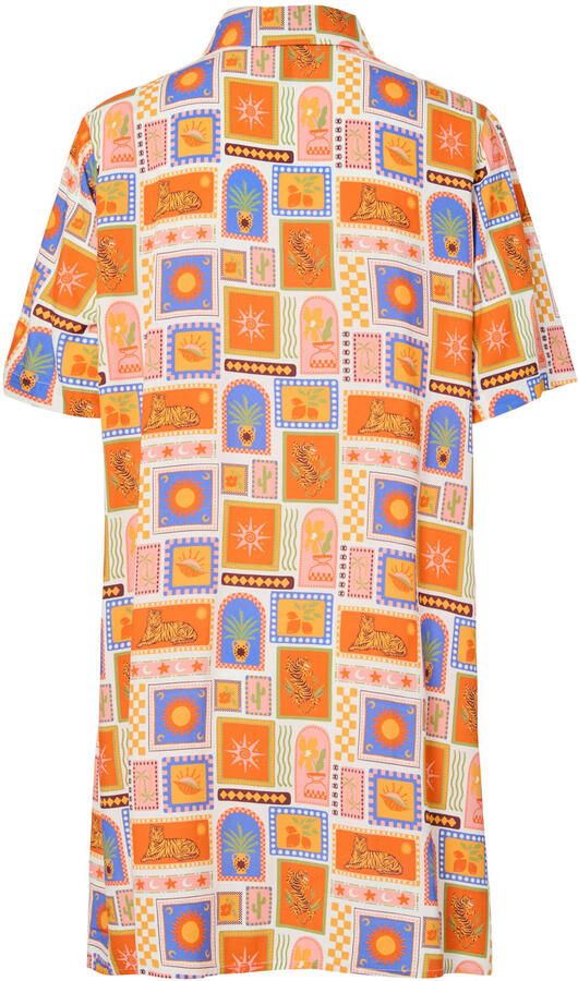PIECES blousejurk multi