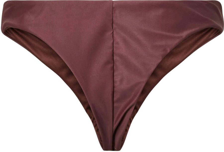 PIECES brazilian bikinibroekje PCBAOMI bruin - Foto 2