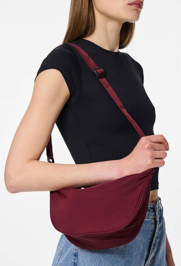 PIECES crossbody tas PCAMANDA bordeauxrood - Foto 2