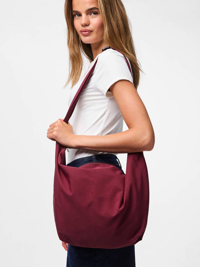 PIECES crossbody tas PCAMANDA bordeauxrood - Foto 2