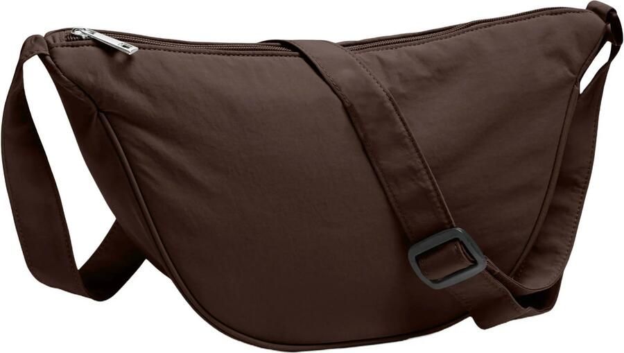 PIECES crossbody tas PCAMANDA donkerbruin