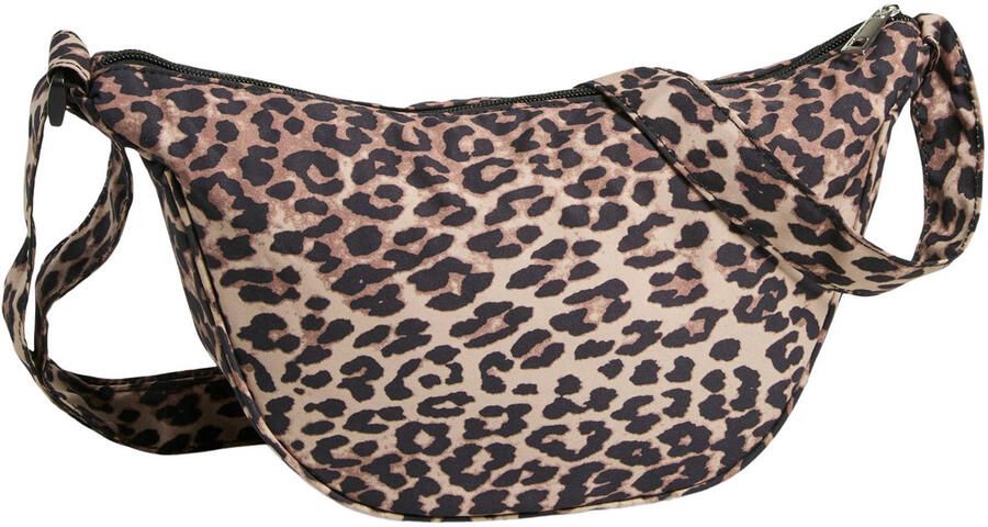 PIECES crossbody tas PCAMANDA met panterprint bruin - Foto 3