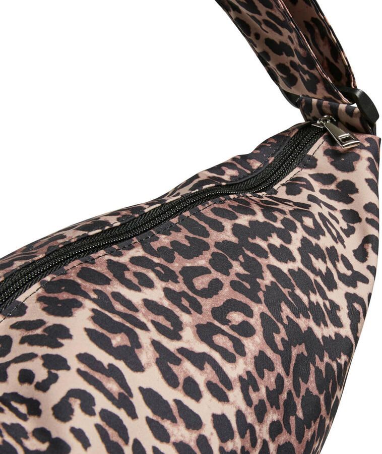 PIECES crossbody tas PCAMANDA met panterprint bruin - Foto 2