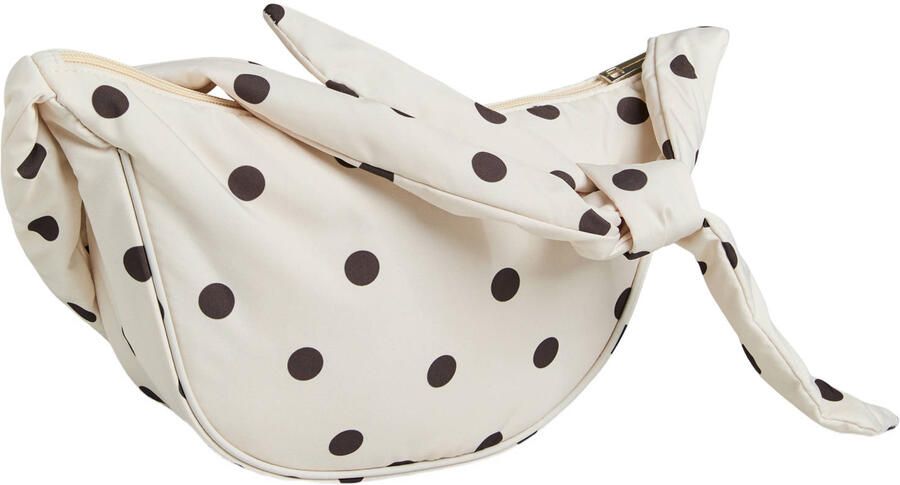 PIECES crossbody tas PCAMANDA met stippen ecru - Foto 3