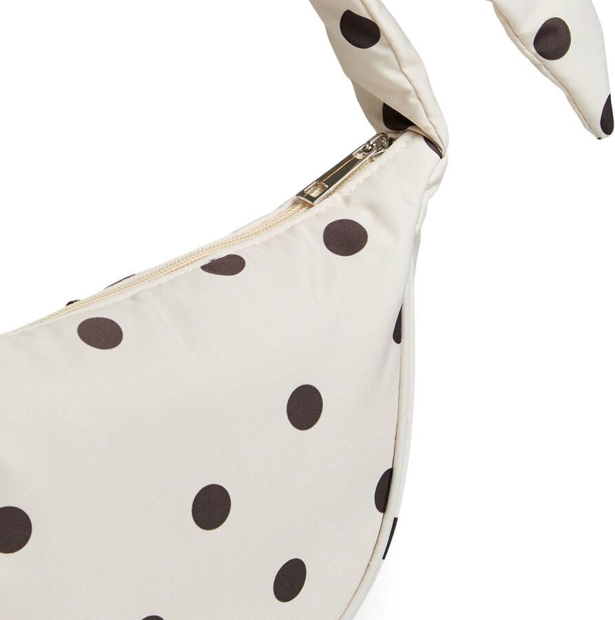 PIECES crossbody tas PCAMANDA met stippen ecru - Foto 2
