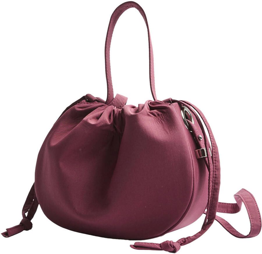 PIECES crossbody tas PCBALLOON bordeauxrood - Foto 2