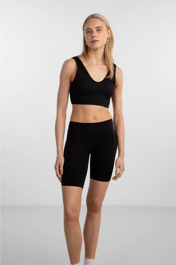 Pieces Fietsbroek met stretch model 'London' - Foto 3