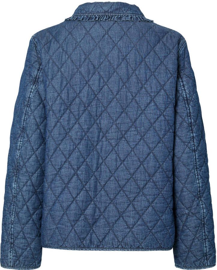 PIECES denim spijkerjas blauw
