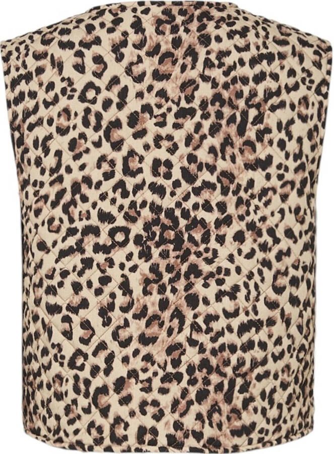 Pieces Regular fit gilet van puur viscose model 'SARIA'