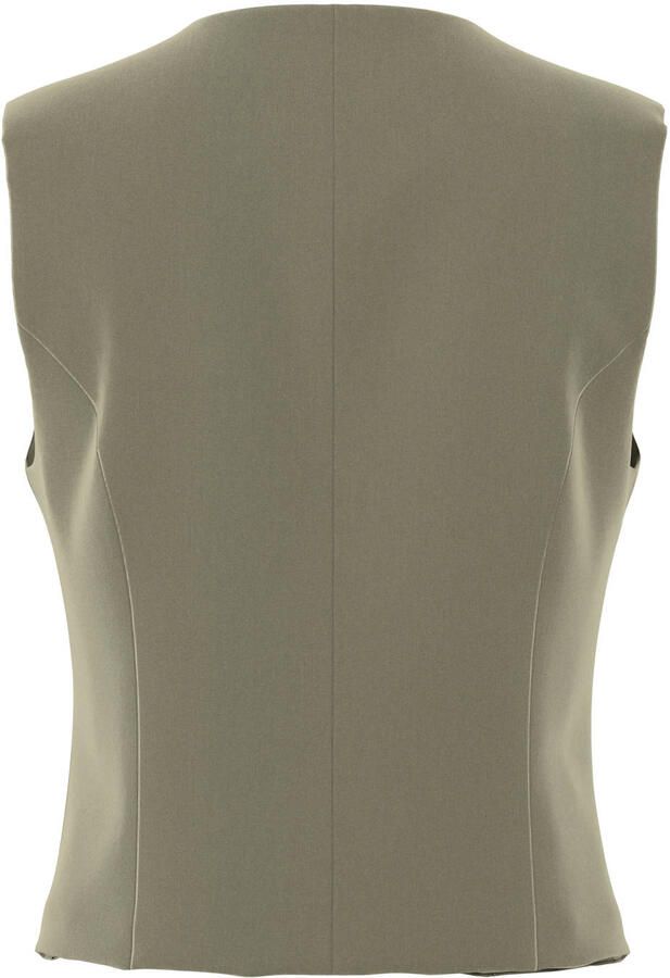 PIECES gilet kaki