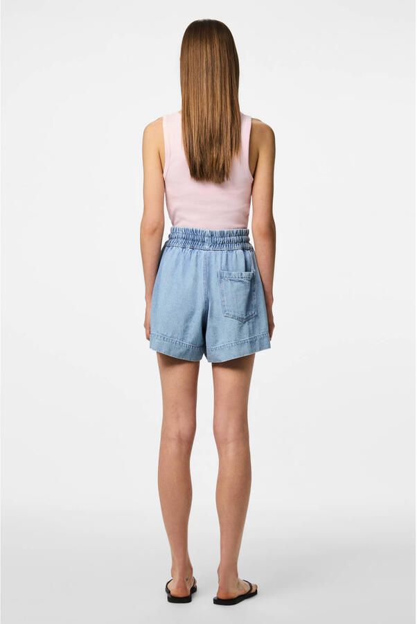 Pieces Korte jeans van puur katoen model 'FLORA' - Foto 2