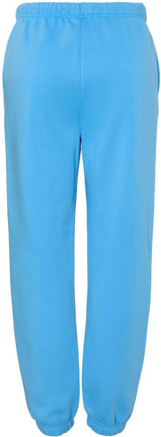 PIECES high waist regular fit sweatpant PCCHILLI azuurblauw - Foto 3