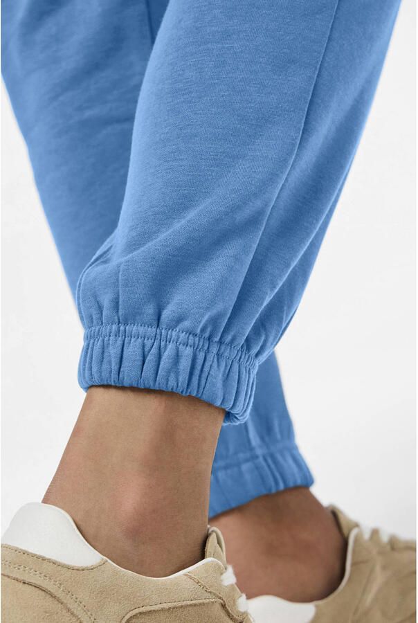 PIECES high waist regular fit sweatpants PCCHILLI azuurblauw - Foto 2
