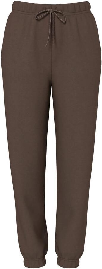 PIECES high waist regular fit sweatpants PCCHILLI bruin
