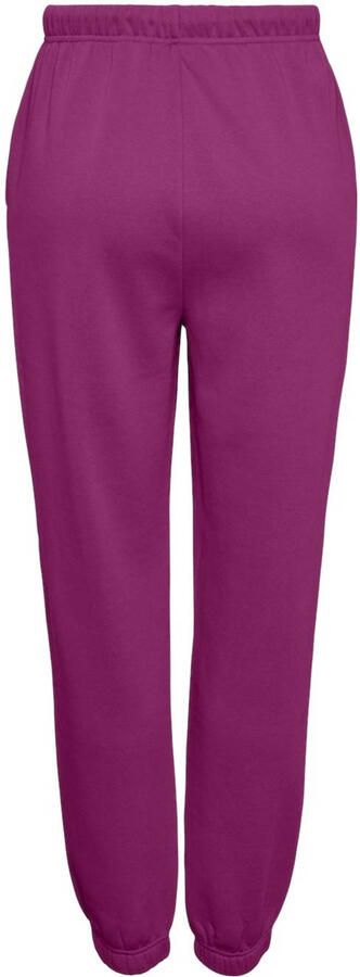 PIECES high waist regular fit sweatpants PCCHILLI fuchsia