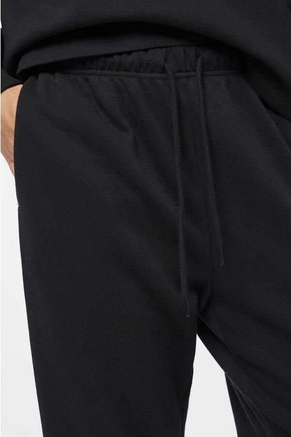 PIECES high waist regular fit sweatpants PCCHILLI zwart