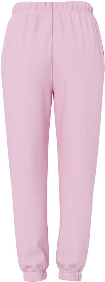 PIECES high waist regular fit sweatpants roze - Foto 3