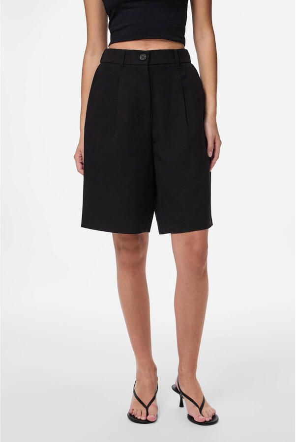 Pieces regular fit chinobroek met viscose model 'KAMIL'