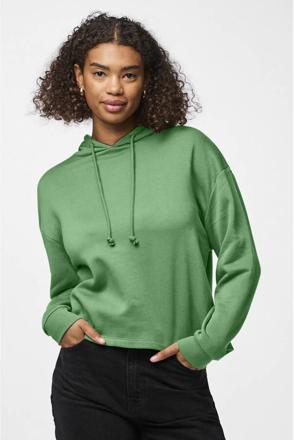 PIECES hoodie PCCHILLI felgroen