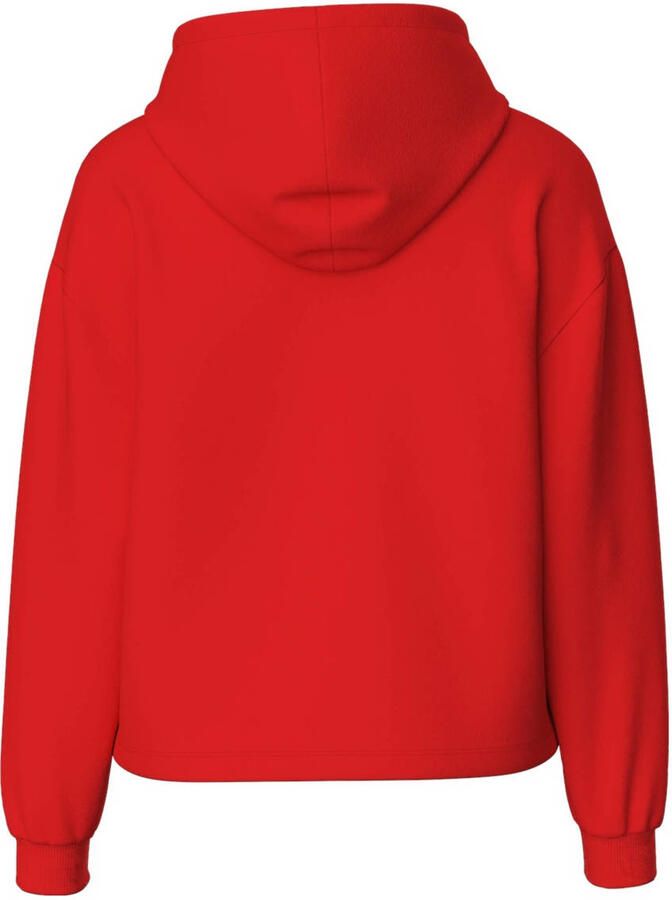PIECES hoodie PCCHILLI rood - Foto 3