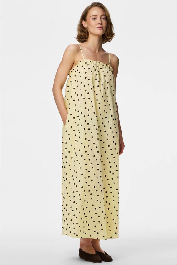 Pieces loose fit vrijetijdsjurk van puur katoen model 'PARKER'