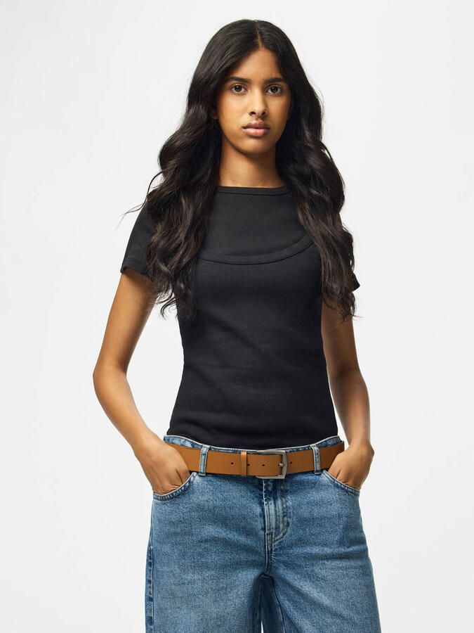 Pieces Leren riem PCNADY LEATHER JEANS BELT NOOS - Foto 2