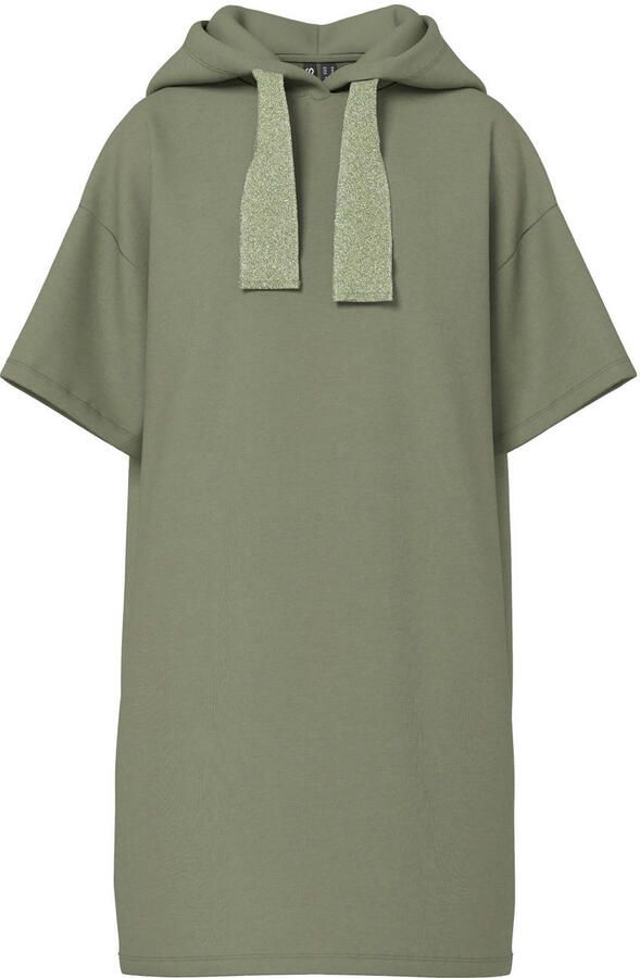 PIECES loungejurk met capuchon PCCHILLI kakigroen