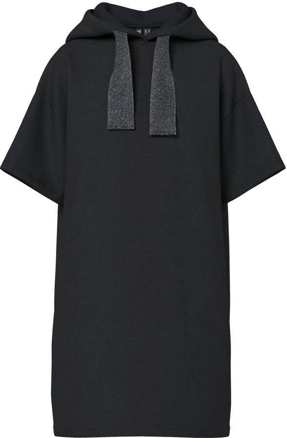 PIECES loungejurk met capuchon PCCHILLI zwart