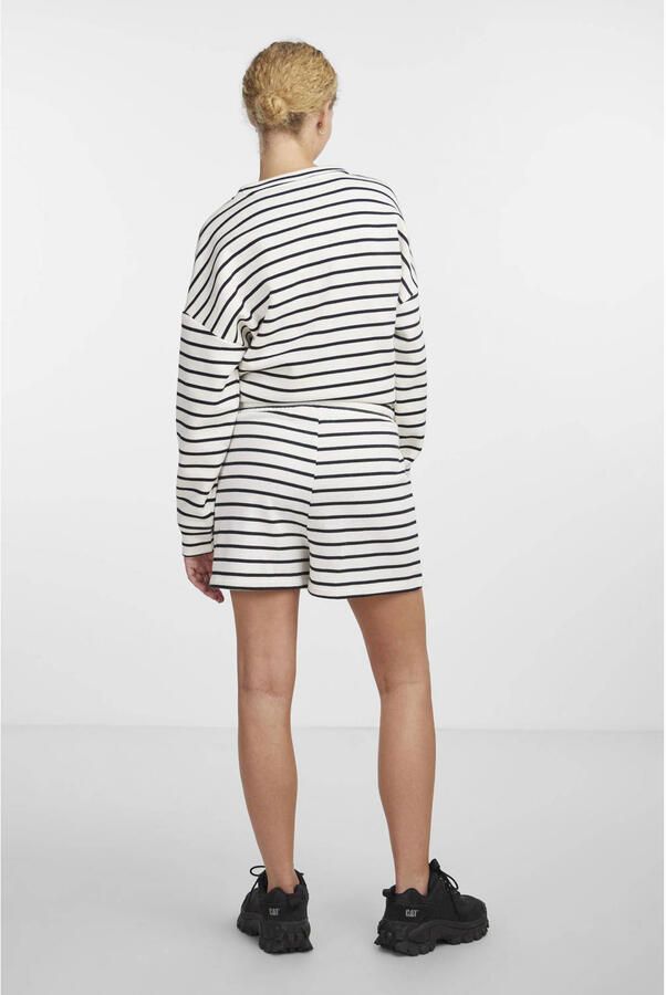 Pieces Regular fit bermuda met elastische band model 'CHILLI' - Foto 2