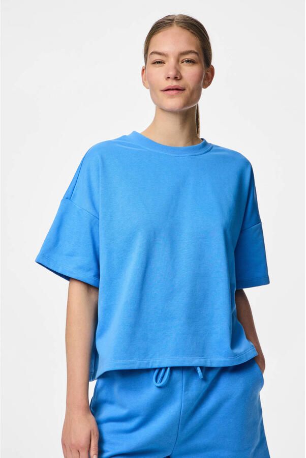 PIECES loungetop PCCHILLI felblauw - Foto 3