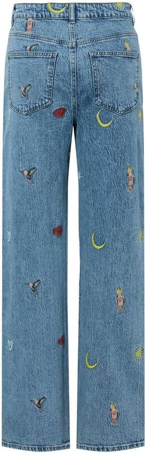 PIECES medium blue denim