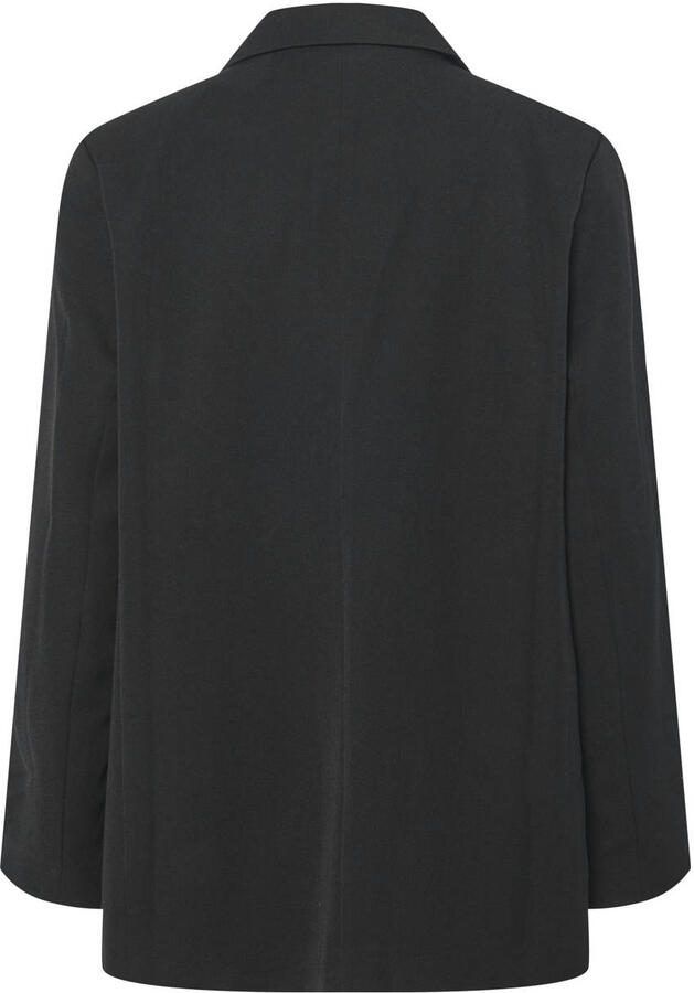 PIECES oversized blazer zwart