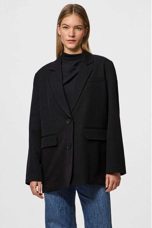 PIECES oversized blazer zwart - Foto 2