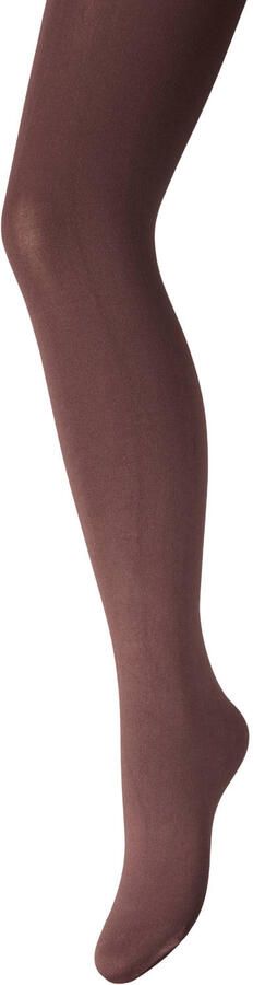 PIECES panty PCANNA 90 denier donkerbruin
