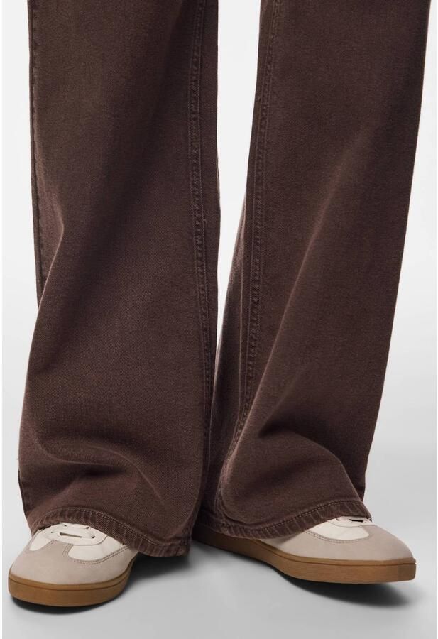 Pieces Wide & loose fit jeans van katoenmix model 'SILKE' - Foto 2