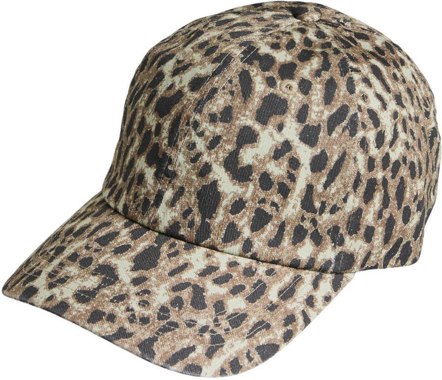 PIECES pet PCPELINA met panterprint beige