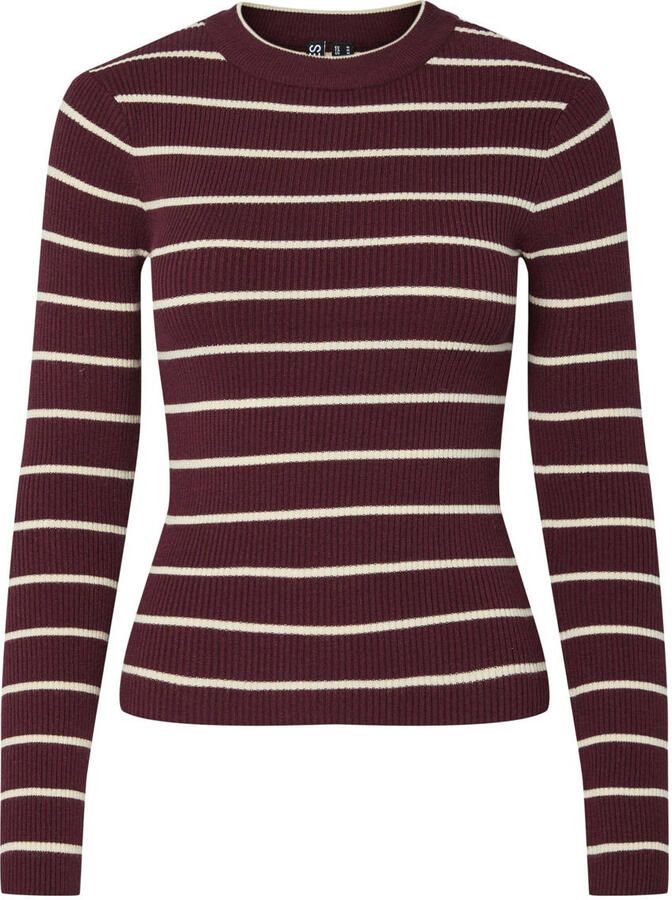 Pieces Slim fit gebreide pullover van viscosemix model 'MIRA' - Foto 3