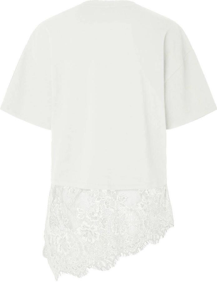 PIECES rechtvallend T-shirt ecru - Foto 2