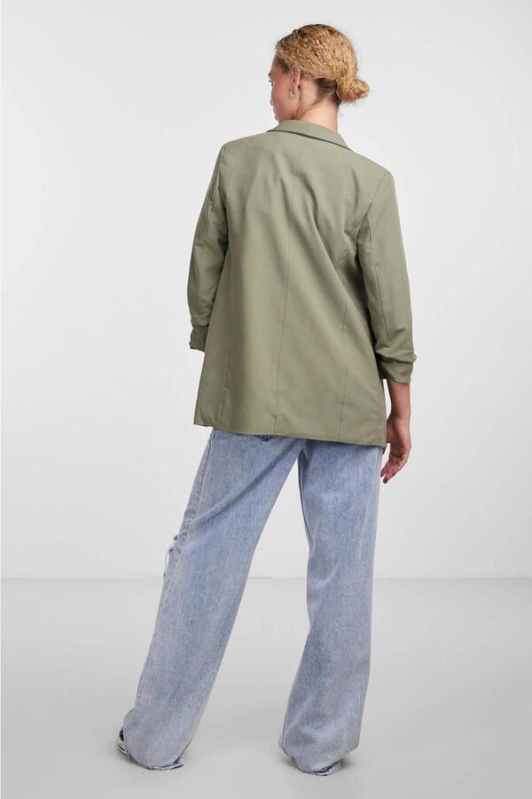Pieces Blouseblazer PCBOSELLA 3 4 BLAZER NOOS met plooidetail op de mouw - Foto 2