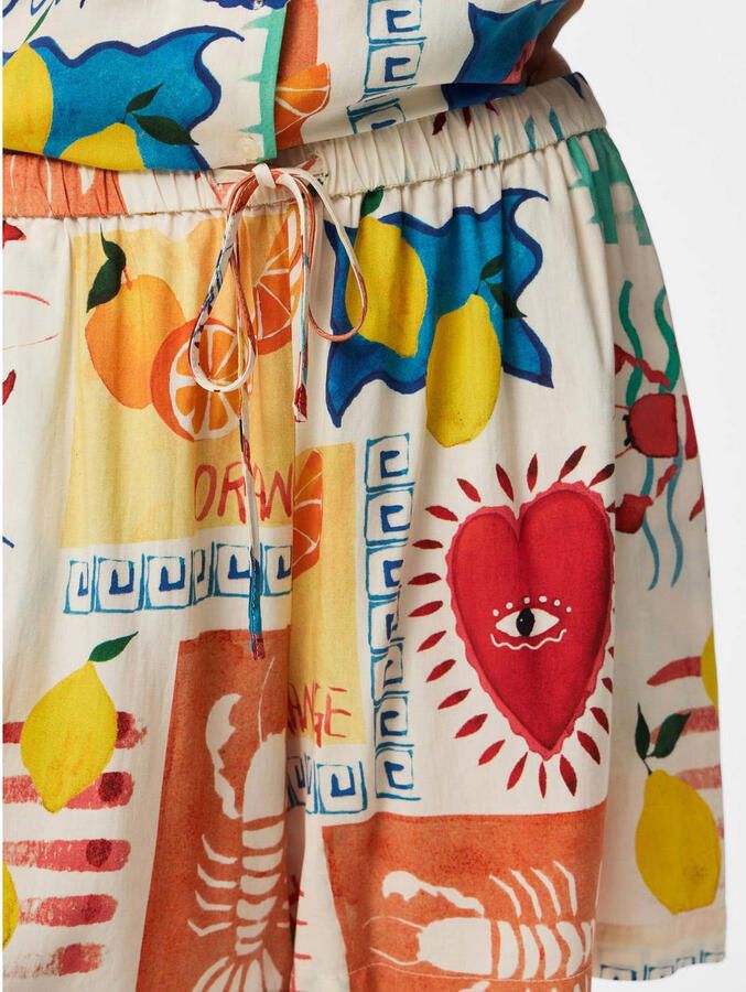 Pieces relaxed fit short van pure viscose model 'KLARISA' - Foto 2