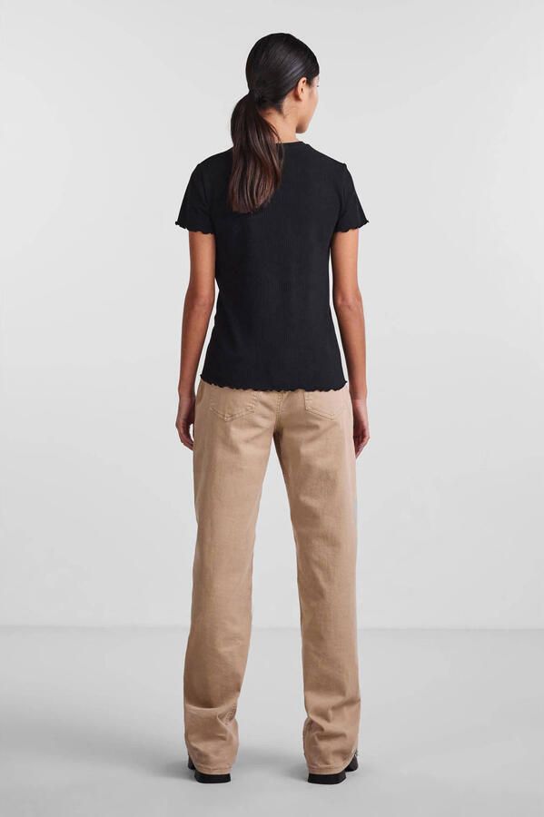 Pieces Shirt met korte mouwen PCNICCA SS O-NECK TOP KAC BFD - Foto 2