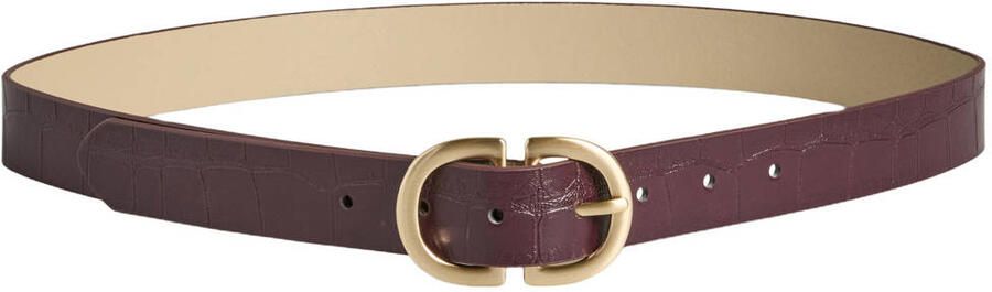 PIECES riem PCJUVA bordeauxrood