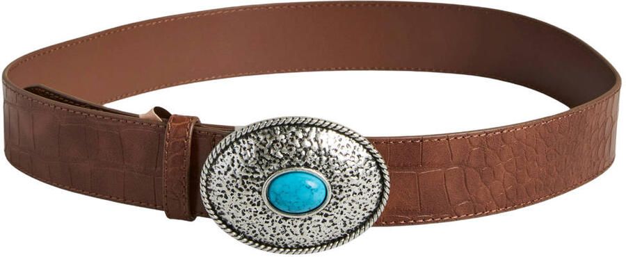 PIECES riem PCMAJA cognac