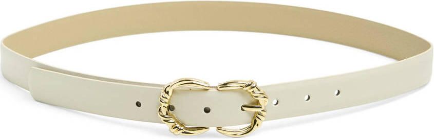 PIECES riem PCSONY beige