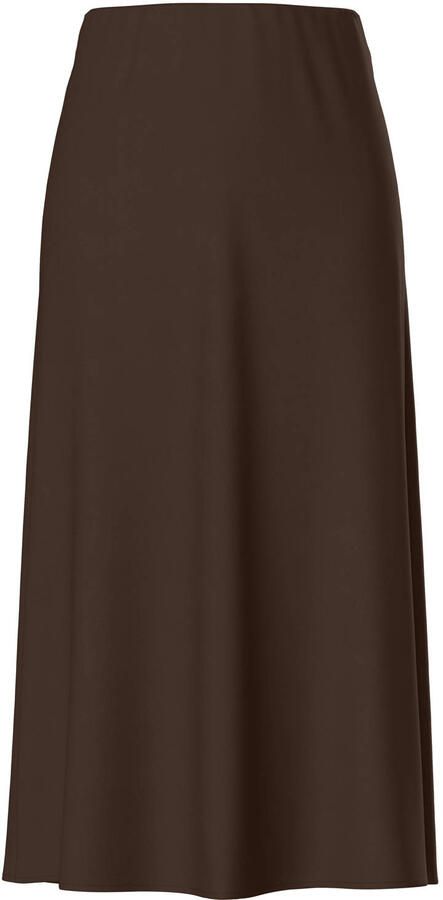 Pieces Uitlopende midirok met elastische band model 'FRANAN' - Foto 3