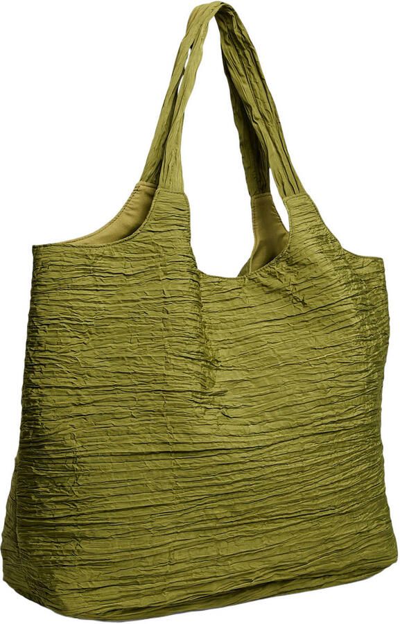 PIECES shopper PCFLORA groen