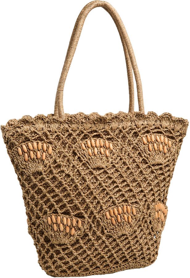 PIECES shopper PCKALANJA naturel