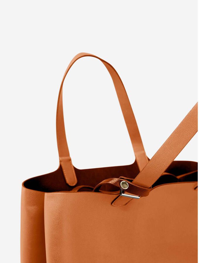 PIECES shopper PCKOPA cognac - Foto 2