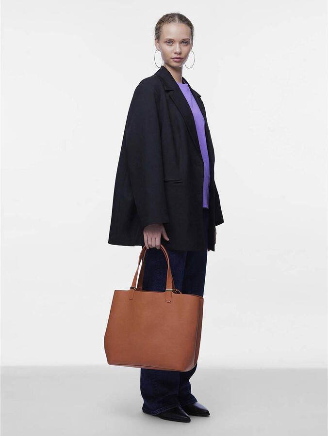 PIECES shopper PCKOPA cognac